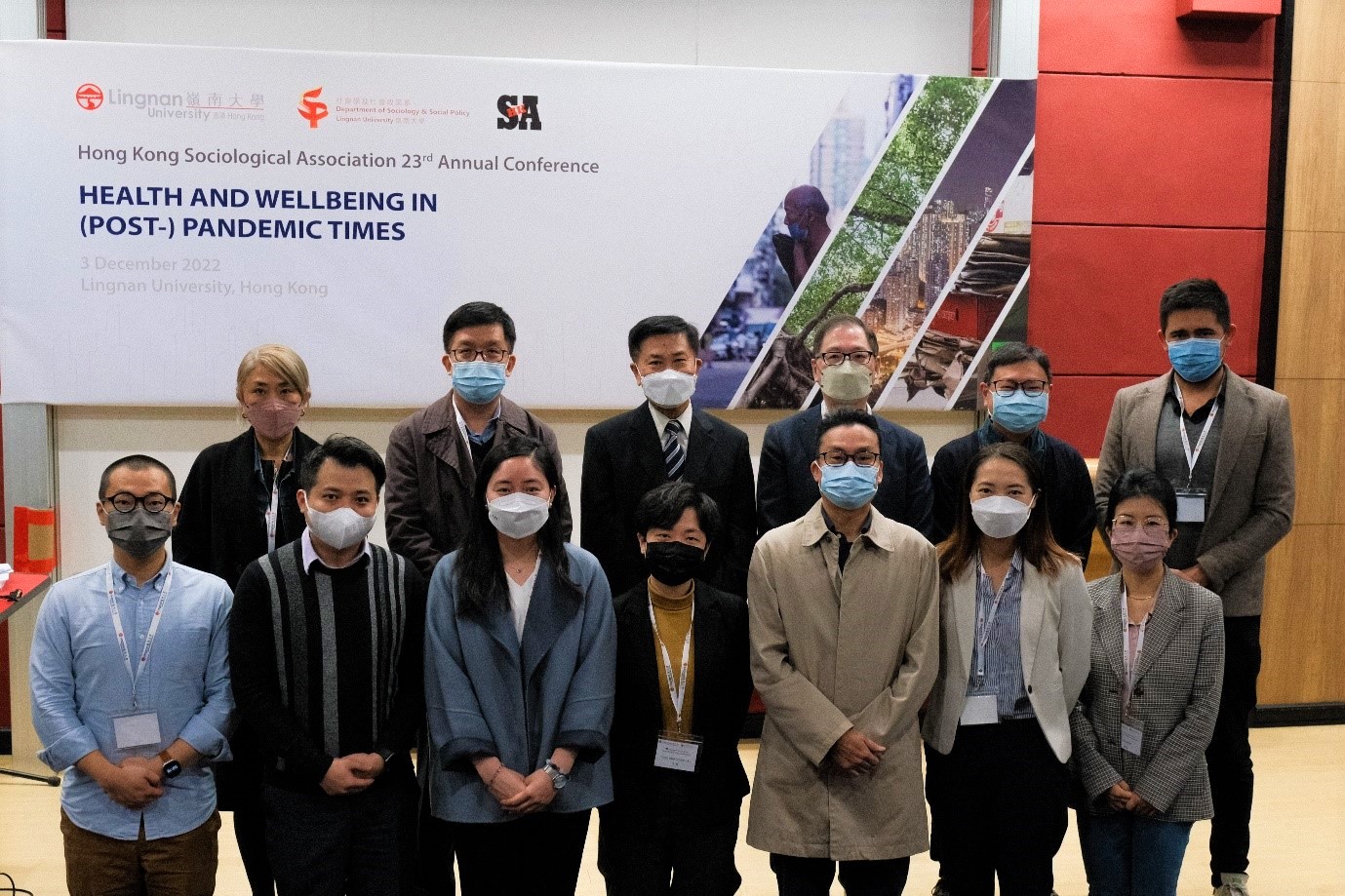 Group photo of Hong Kong Sociological Association 23 Annual Conference
